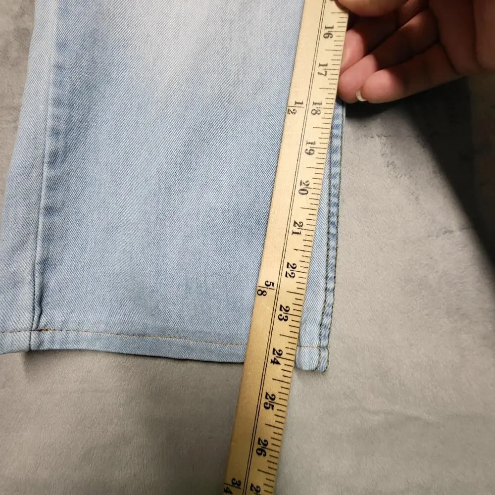 Wrangler Jeans Boys 14 Husky Blue Relaxed Straight Adjustable Waist